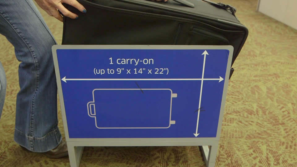 largest size of luggage