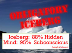 obligatory iceberg - subconscious mind