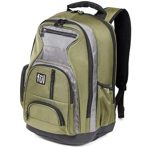 ful Free Fallin' Padded Laptop Backpack with Adjustable Shoulder Straps