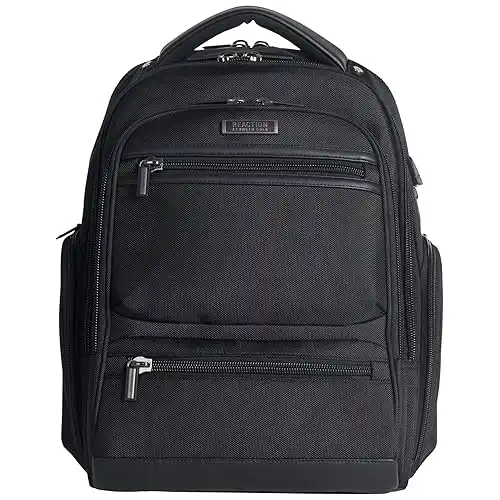 Kenneth Cole Reaction ProTec Travel Computer Bag, Black, 17 Laptop Business